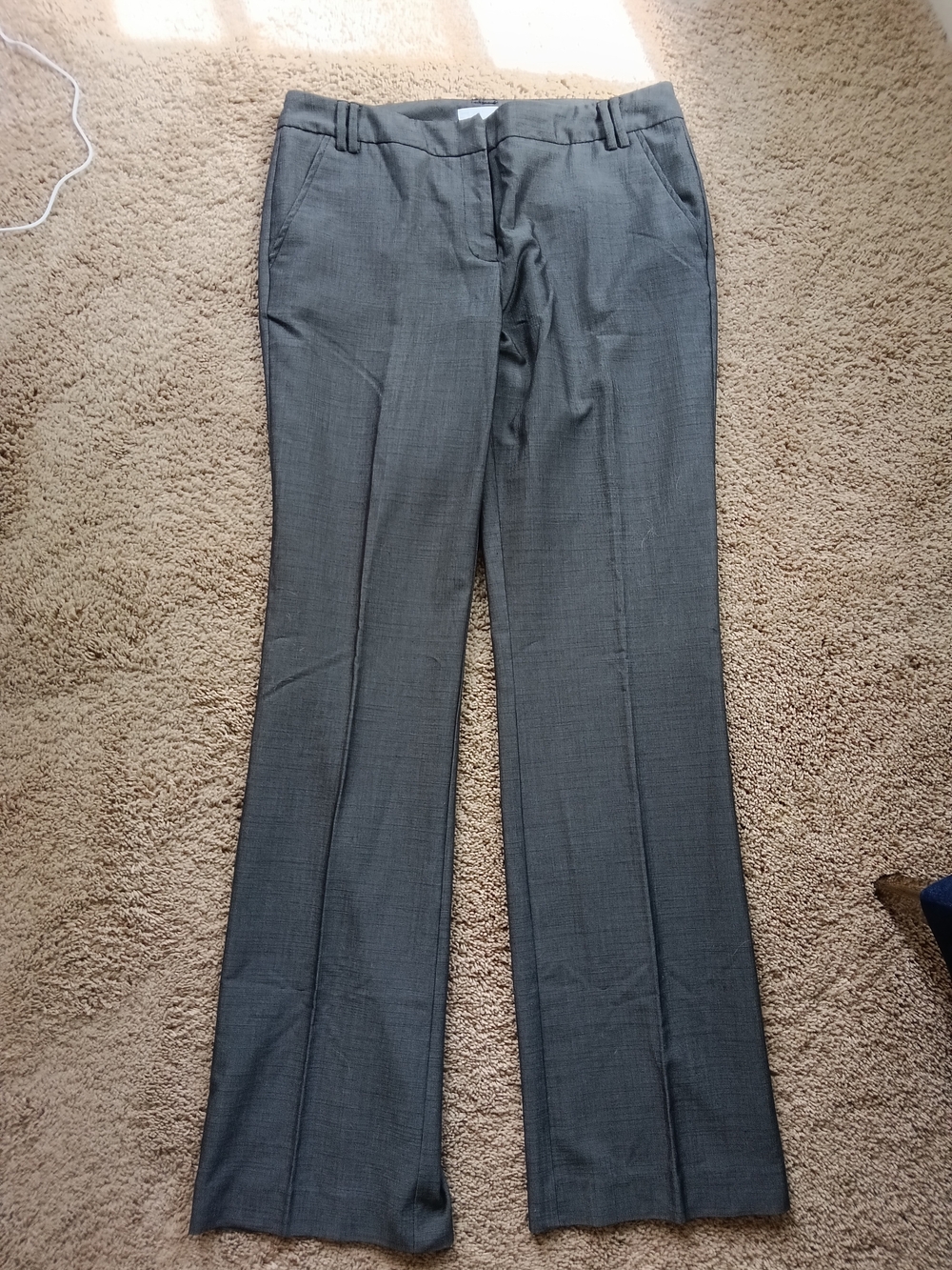 New York & Company Gray Men's Dress Pants - Straight Leg